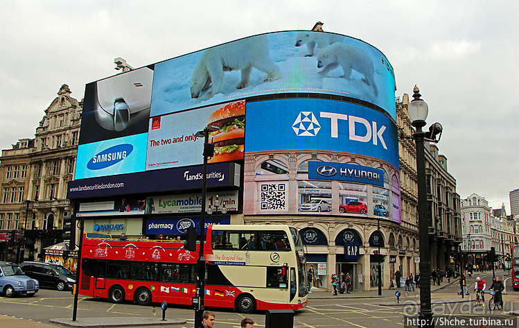 Пикадилли-сёркус — место, где обитает Эрос