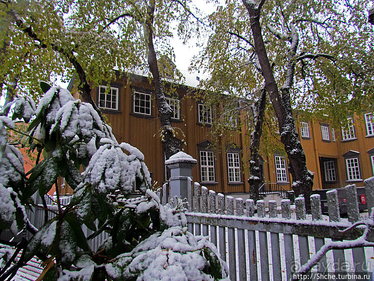 Stiftsgården — резиденция норвежских королей в Тронхейме