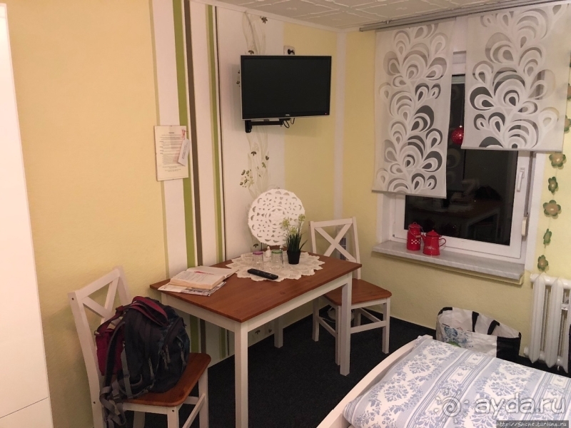 В домашней обстановке на подъезде (с запада) к Эрфурту