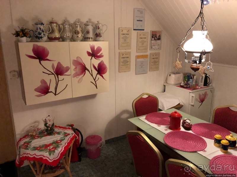 В домашней обстановке на подъезде (с запада) к Эрфурту