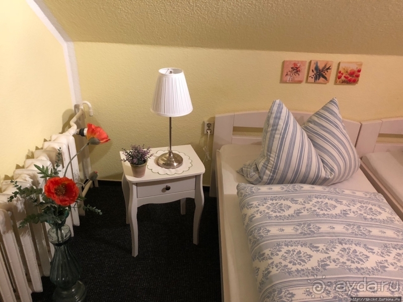 В домашней обстановке на подъезде (с запада) к Эрфурту