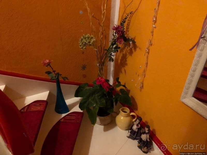 В домашней обстановке на подъезде (с запада) к Эрфурту