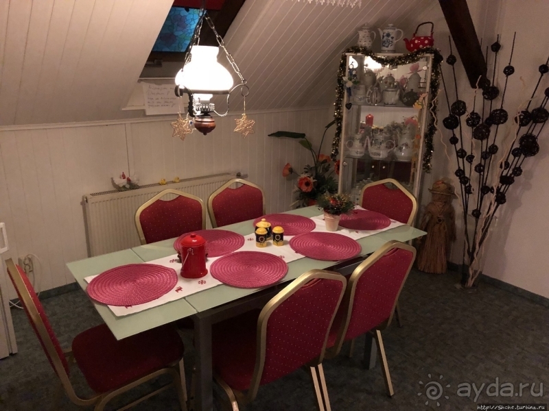 В домашней обстановке на подъезде (с запада) к Эрфурту