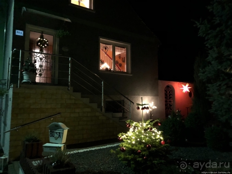 В домашней обстановке на подъезде (с запада) к Эрфурту