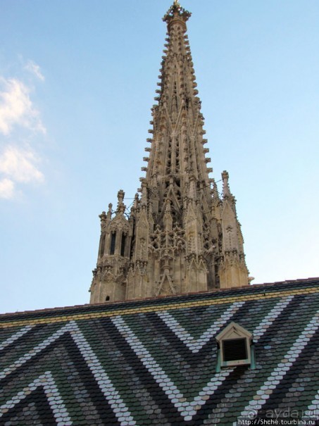 Вена с колокольни Домского собора (Stefansdom)