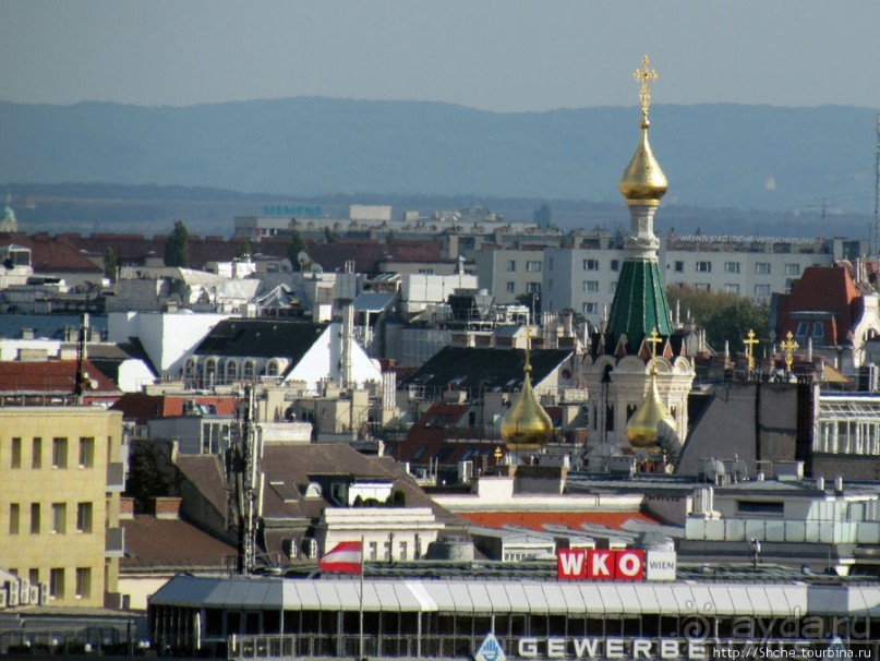 Вена с колокольни Домского собора (Stefansdom)