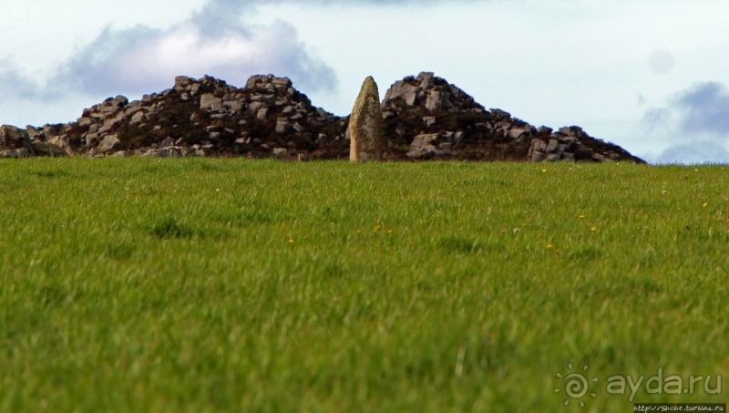 Свидетель лет давно минувших. Mên Scryfa — камень с надписью