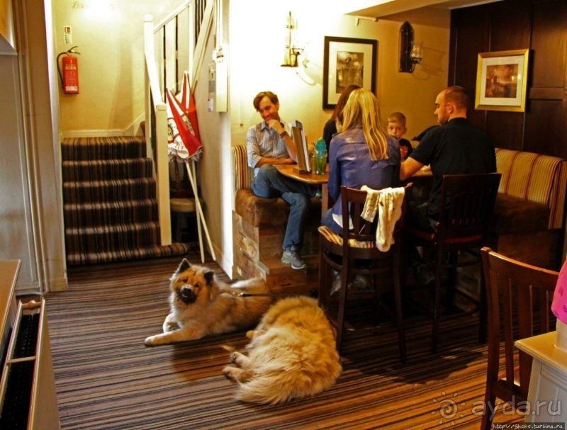 "The Red Lion" — аутентичный английский паб в Эйвбери