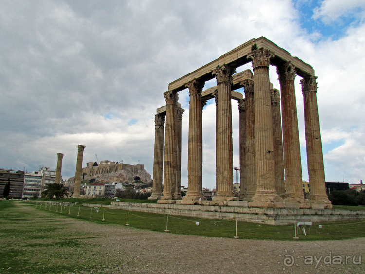 Олимпеион, или Храм Зевса Олимпийского — остаток величия