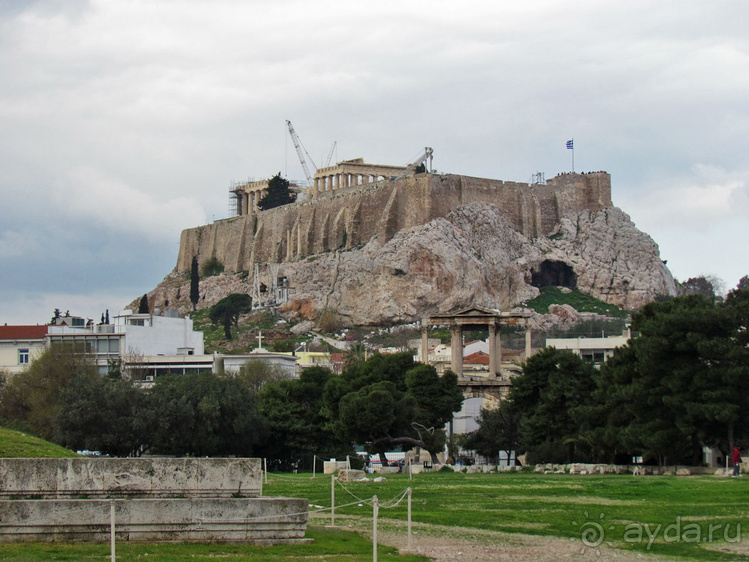 Олимпеион, или Храм Зевса Олимпийского — остаток величия