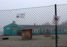 Ледяной порой Аасиаат из тумана выплывает