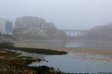 Ледяной порой Аасиаат из тумана выплывает