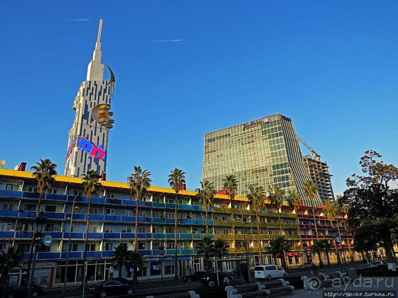 Улицы и площади Батуми. Городские зарисовки