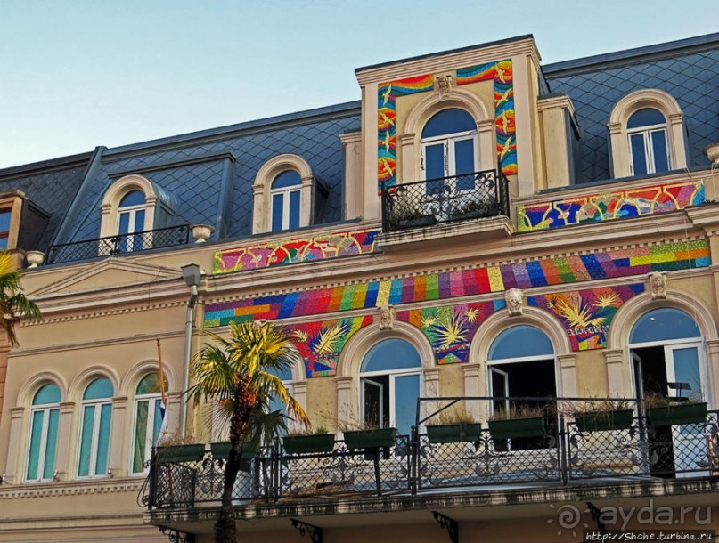 Улицы и площади Батуми. Городские зарисовки