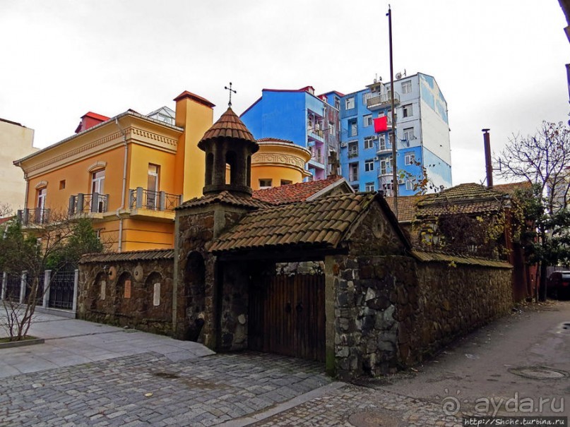 Улицы и площади Батуми. Городские зарисовки