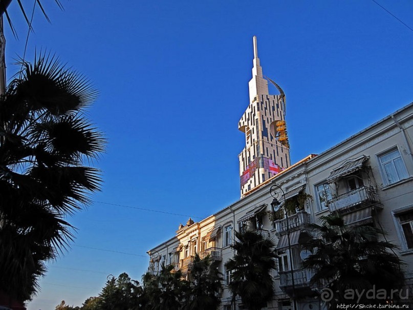 Улицы и площади Батуми. Городские зарисовки