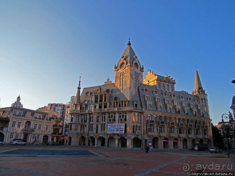 Улицы и площади Батуми. Городские зарисовки