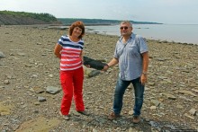 Скалы с окаменелостями в Джоггинсе (объект ЮНЕСКО № 1285)