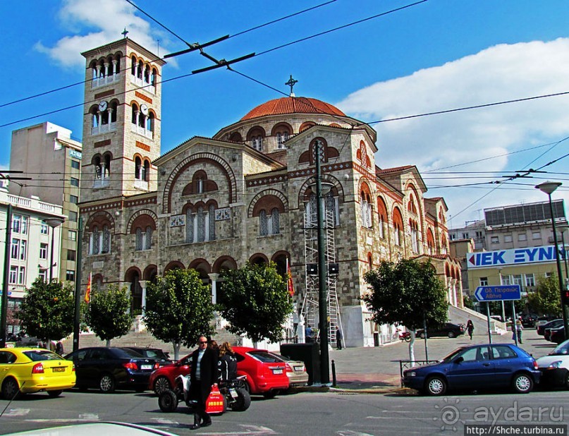 Крупнейший православный храм в Пирее