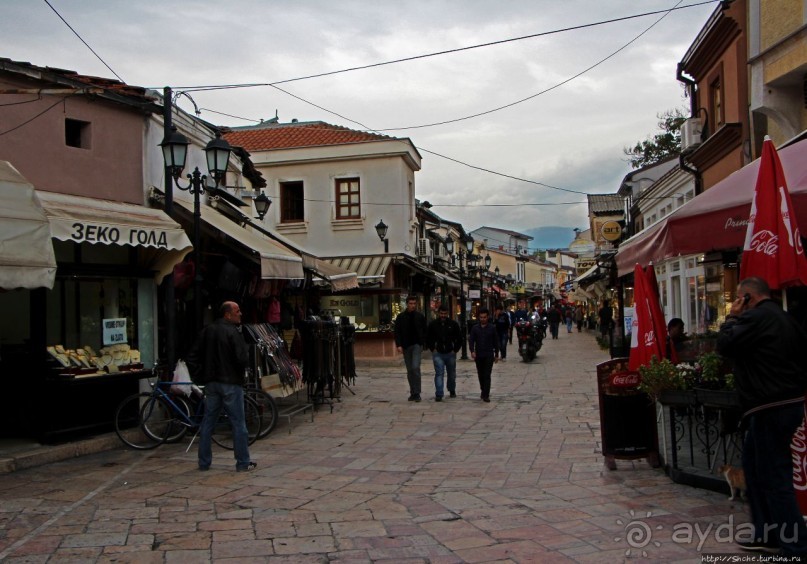 Стара Чаршија — исторический центр Скопье