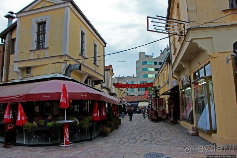 Стара Чаршија — исторический центр Скопье
