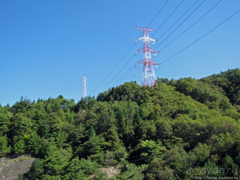 Интересный мост Orijouoohashi возле Mizunami