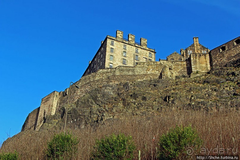 Эдинбургский замок и Замковая скала — 320 градусов обхода