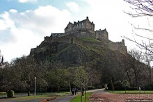 Эдинбургский замок и Замковая скала — 320 градусов обхода