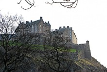 Эдинбургский замок и Замковая скала — 320 градусов обхода