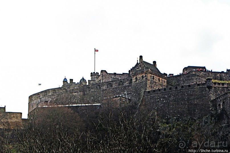 Эдинбургский замок и Замковая скала — 320 градусов обхода