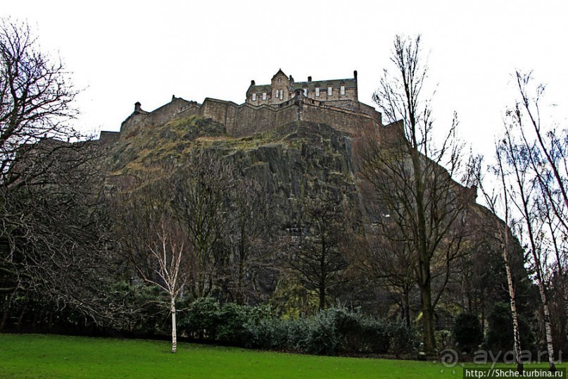 Эдинбургский замок и Замковая скала — 320 градусов обхода