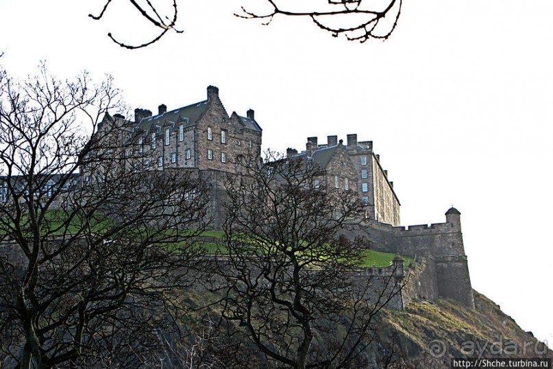 Эдинбургский замок и Замковая скала — 320 градусов обхода