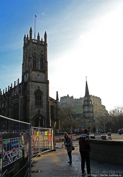 Эдинбургский замок и Замковая скала — 320 градусов обхода