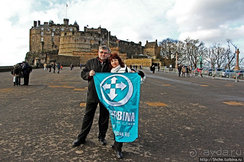 Эдинбургский замок и Замковая скала — 320 градусов обхода