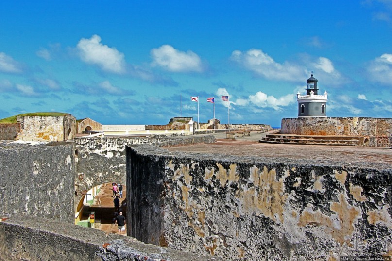 Сан Фелипе дель Морро- старейшая крепость Сан Хуана,16 век