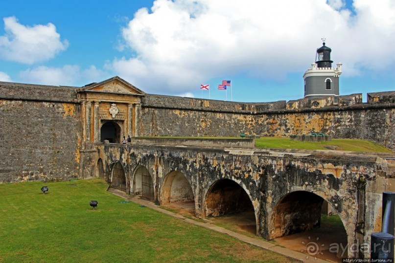 Сан Фелипе дель Морро- старейшая крепость Сан Хуана,16 век