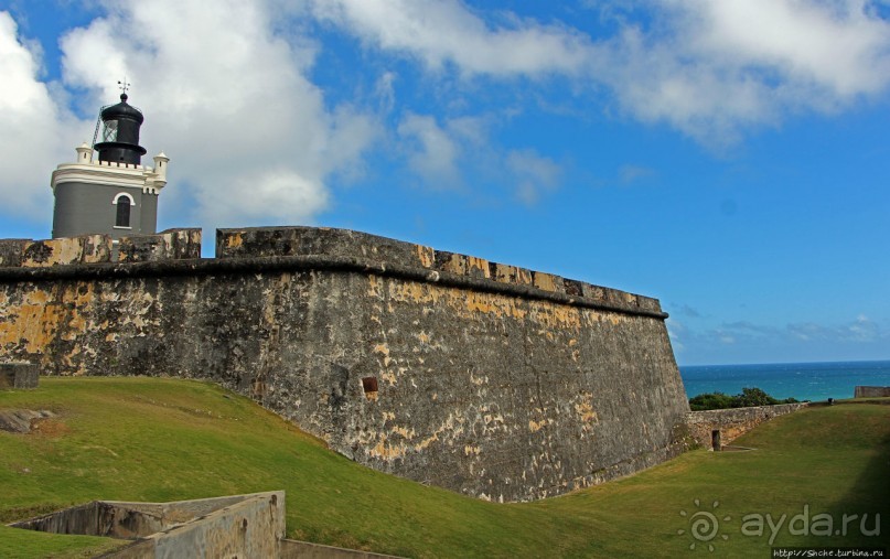 Сан Фелипе дель Морро- старейшая крепость Сан Хуана,16 век