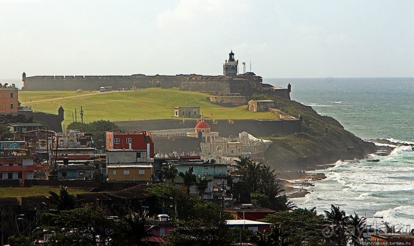 Сан Фелипе дель Морро- старейшая крепость Сан Хуана,16 век