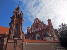 Бернардинский костел — яркий образец вильнюсской готики XVIв