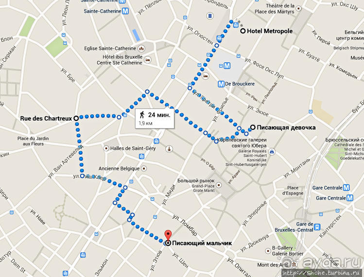 Брюссель, вокруг да около