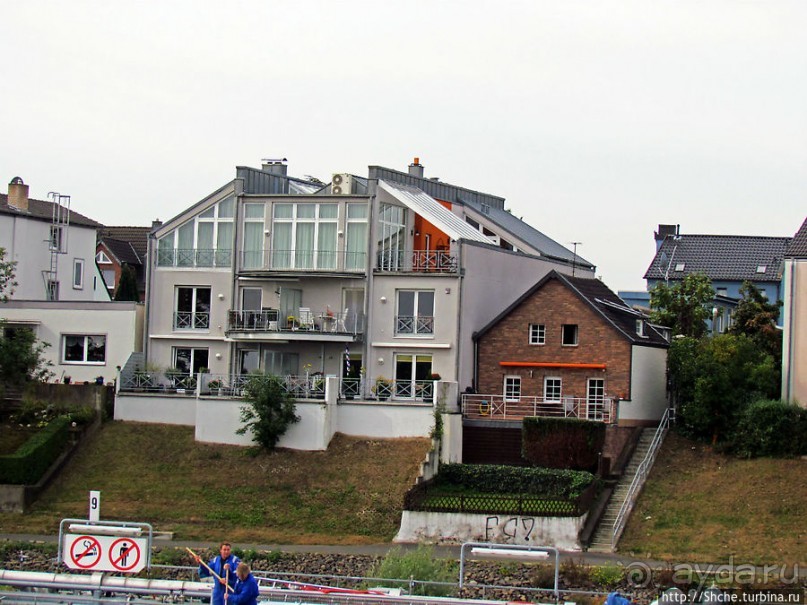 Дальше вверх по Рейну. Весселинг — первый город после Кельна