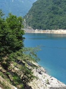 Черногорские картинки. Каньон искусственного Пивского озера
