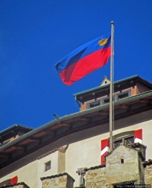 Замок Вадуц (Schloss Vaduz) и окрестности Лихтенштейна