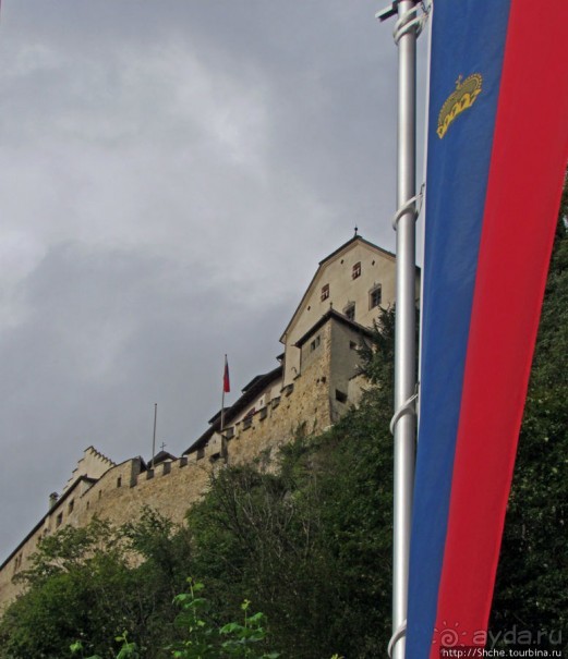 Замок Вадуц (Schloss Vaduz) и окрестности Лихтенштейна