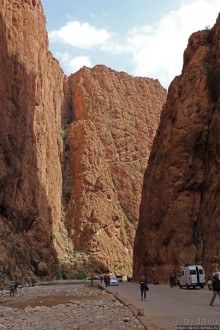 Живописное Марокко. Ущелье Тодра