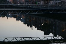Сумерки на берегах реки Liffey