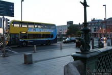 Сумерки на берегах реки Liffey