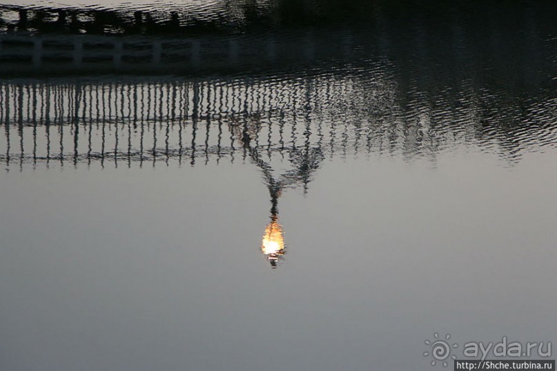 Сумерки на берегах реки Liffey