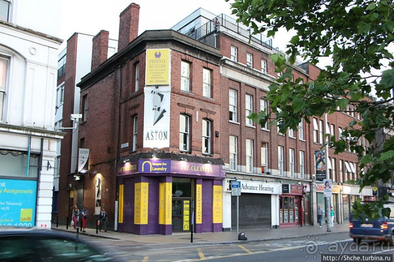 Сумерки на берегах реки Liffey