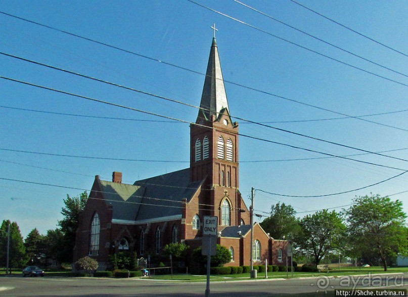 Въезжаем в штат Мичиган